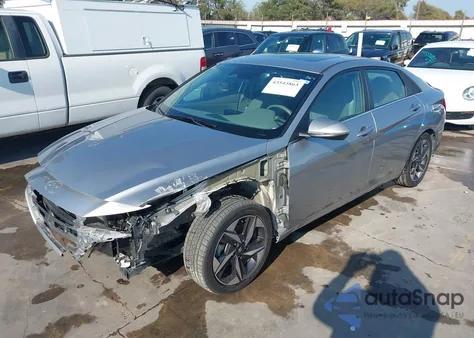 2022 Hyundai Elantra Sel из США, поврежденный, VIN 5NPLN4AG0NH064860